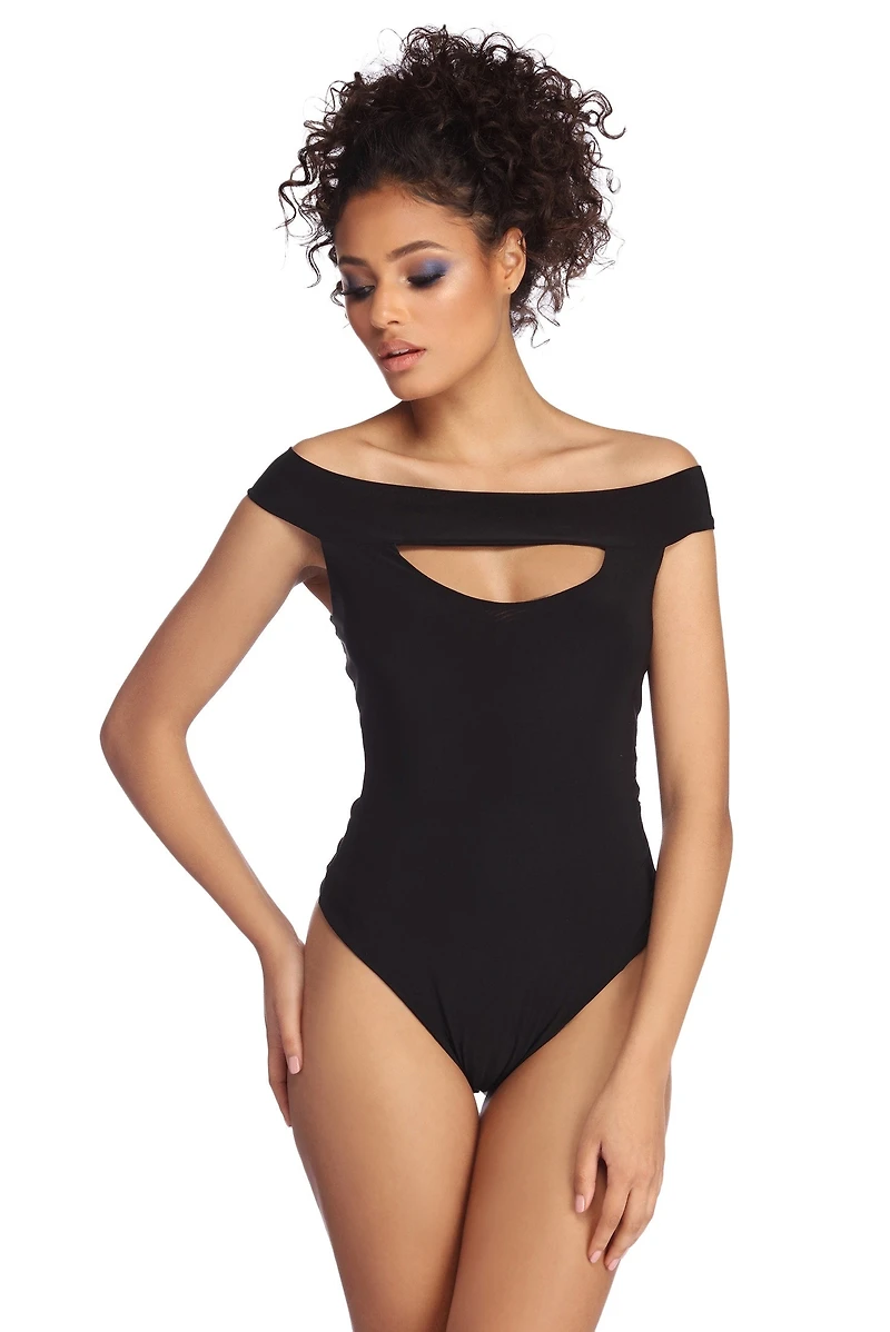 Get It Sis Keyhole Bodysuit
