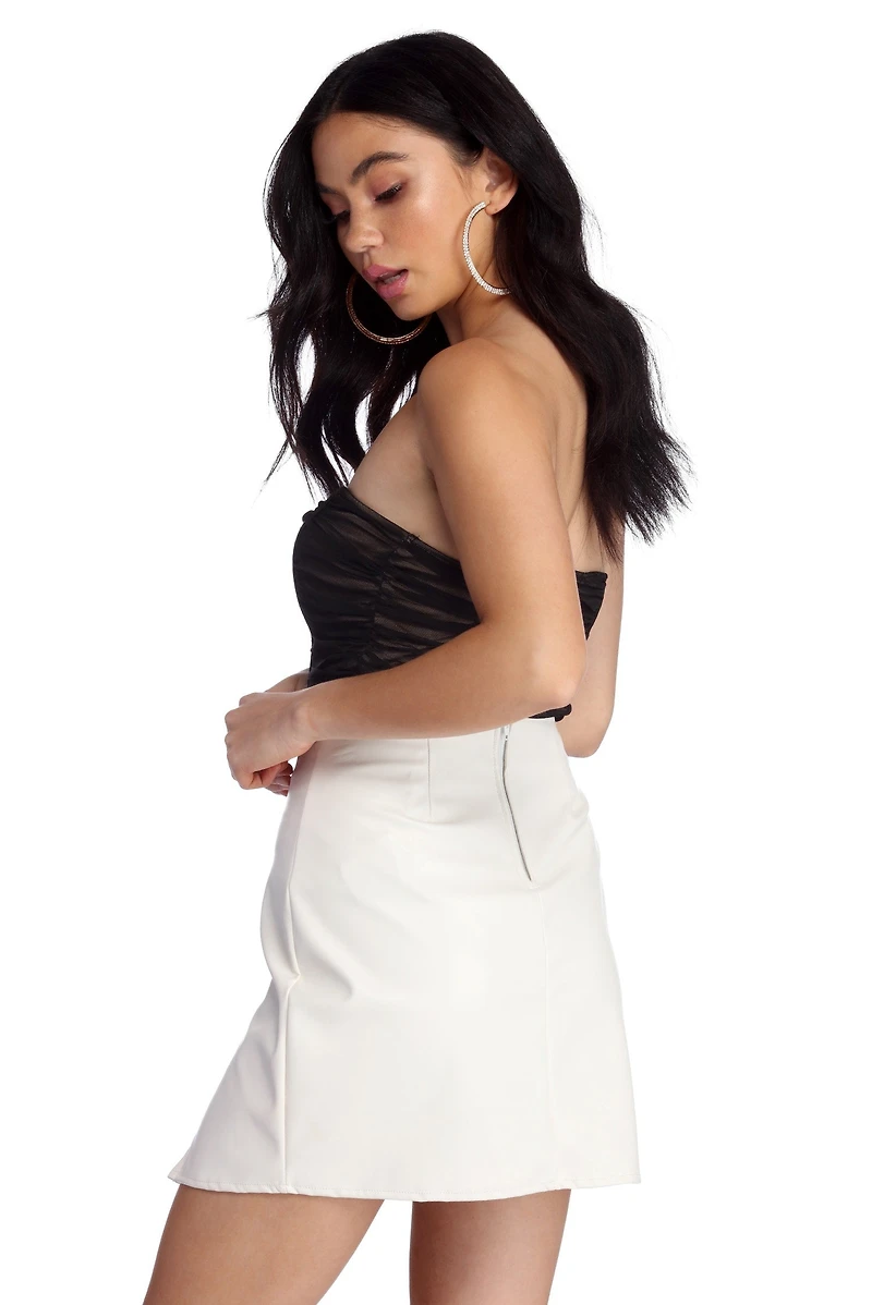 Killer Curves Ruched Bodysuit