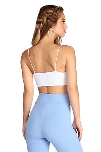 Hits The Smock Crop Top