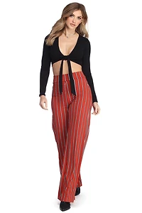 Trendy Ties Crop Top