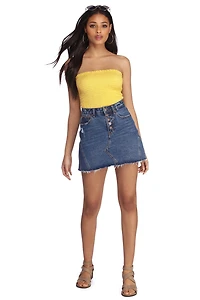 Smock It Up Tube Top