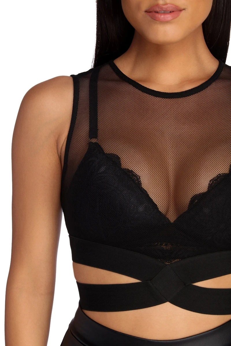 Caught Up Style Crop Top