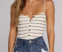 Sweet Stripes Bodysuit