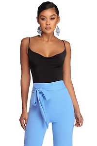 Draped Style Bodysuit