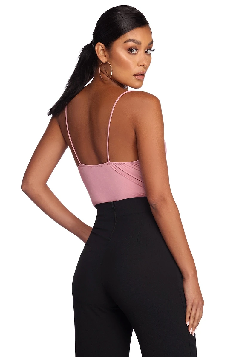 Draped Style Bodysuit