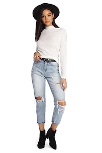 Let's Get Knit Long Sleeve Top
