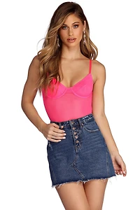 Mesh Me Much Bodysuit