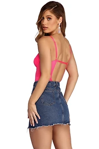 Mesh Me Much Bodysuit