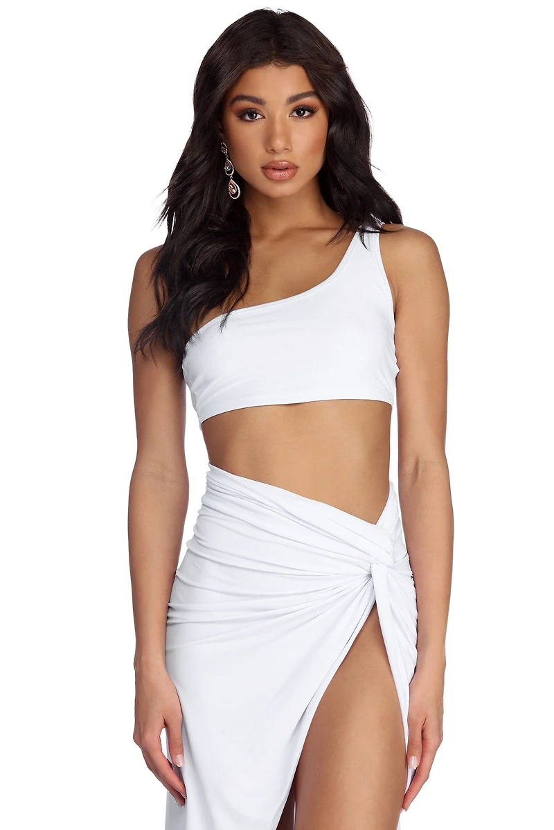 Bright And Early Crop Top