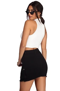 Cropped And Chic Top