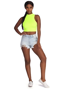 Cropped And Chic Top