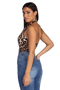 Wild At Play Halter Bodysuit