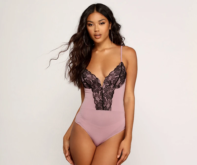 Exquisite Lace Bodysuit