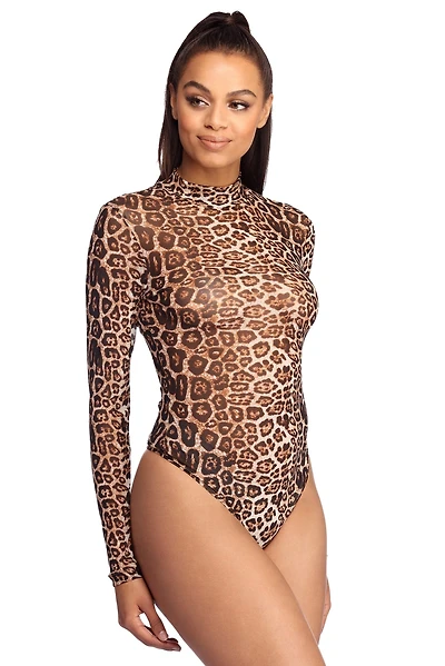 On The Prowl Leopard Bodysuit