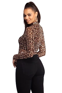 On The Prowl Leopard Bodysuit