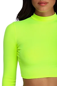 Glow For It Crop Top