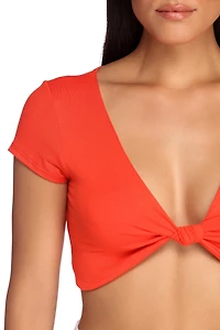 Ready Or Knot Crop Top