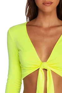 Time To Glow Crop Top