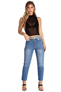 Mesh Me Crop Top