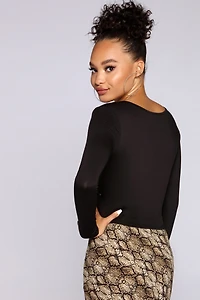 Cross My Heart Crop Top