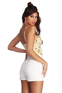 Hooked On Florals Top