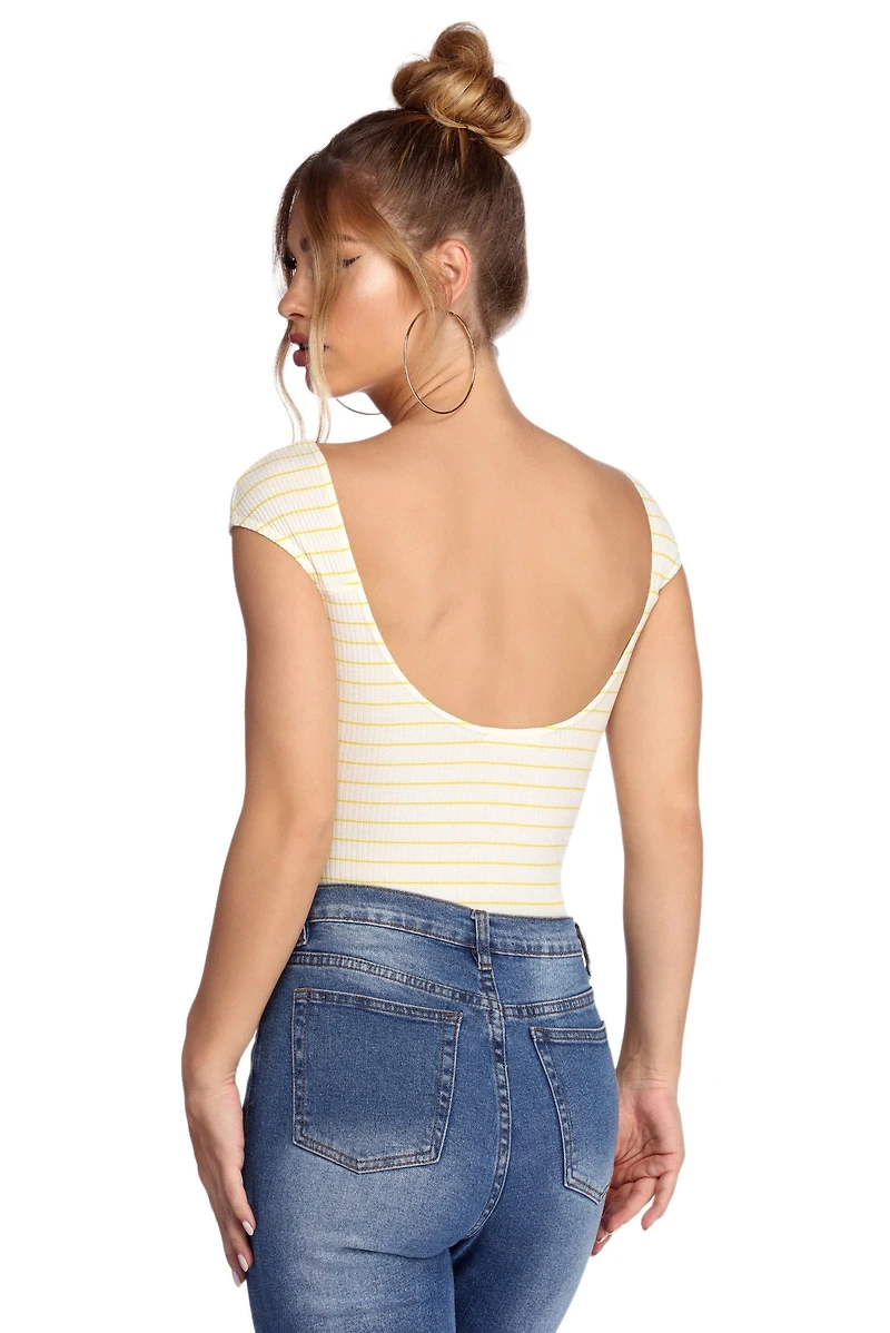 Sunny Days Knit Bodysuit