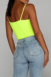 Gorgeous Glow Ruffle Bodysuit