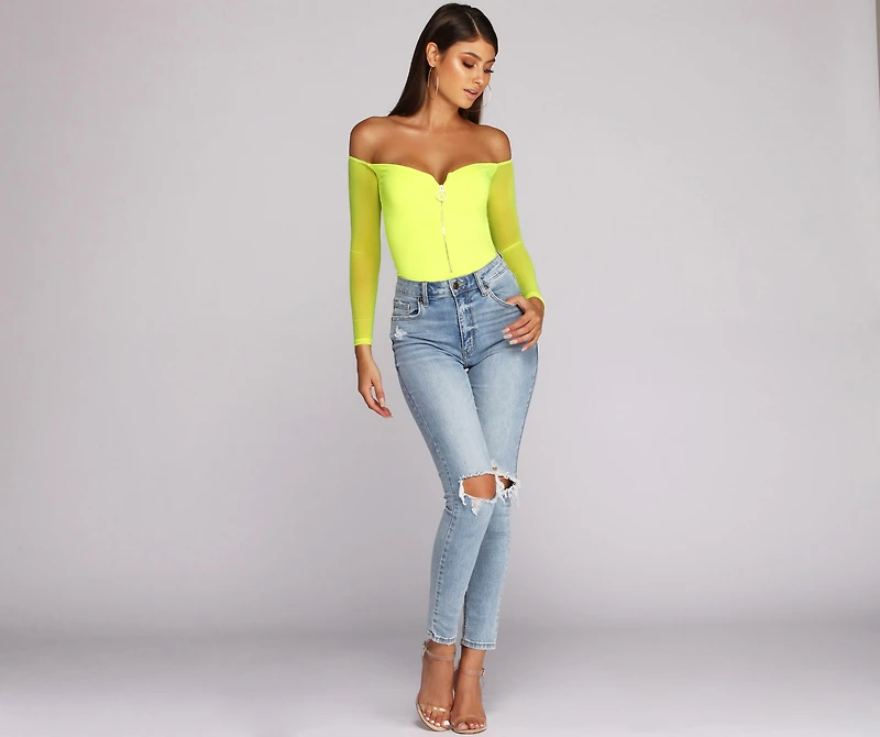 Zip The Bud Bodysuit