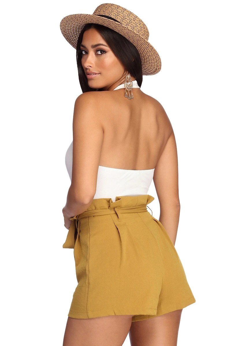 I Want it Plunging Bodysuit