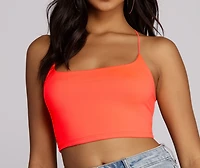Strapped Style Crop Top