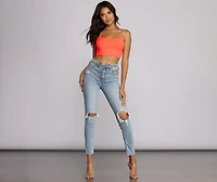 Strapped Style Crop Top