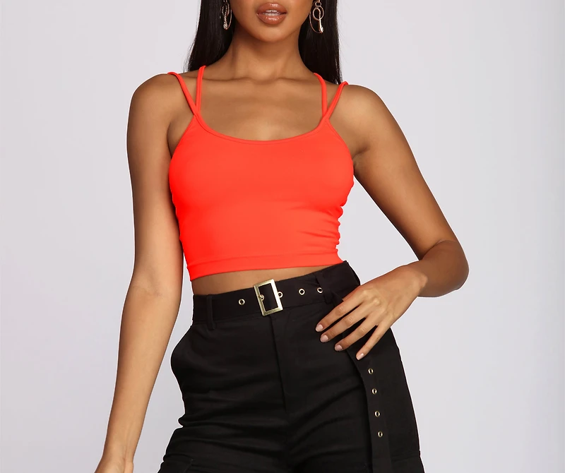 Get The Scoop Strappy Top