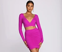 Night To Remember Crop Top