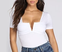 Miss Mouse Knit Bodysuit