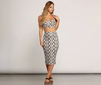 Deadly Yet Sexy Crop Top