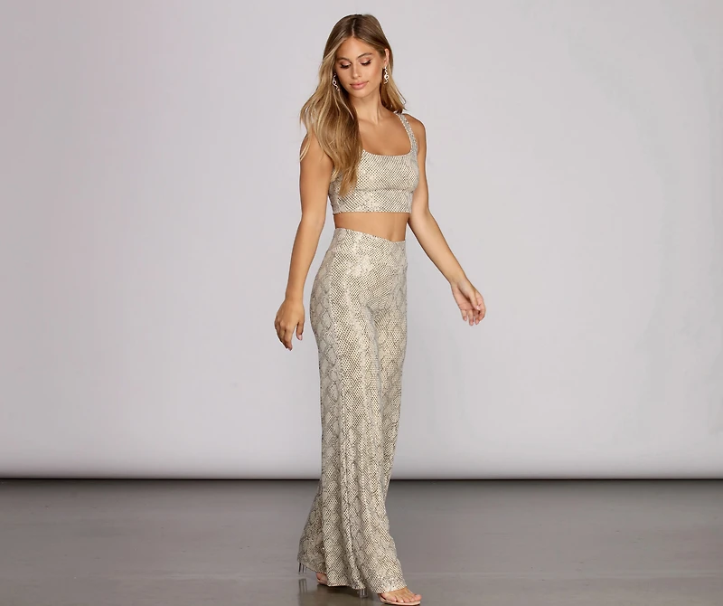 Vision Venom Sequin Snake Top