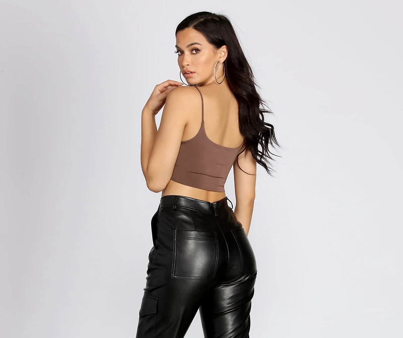 On Ice Seamless Crop Top