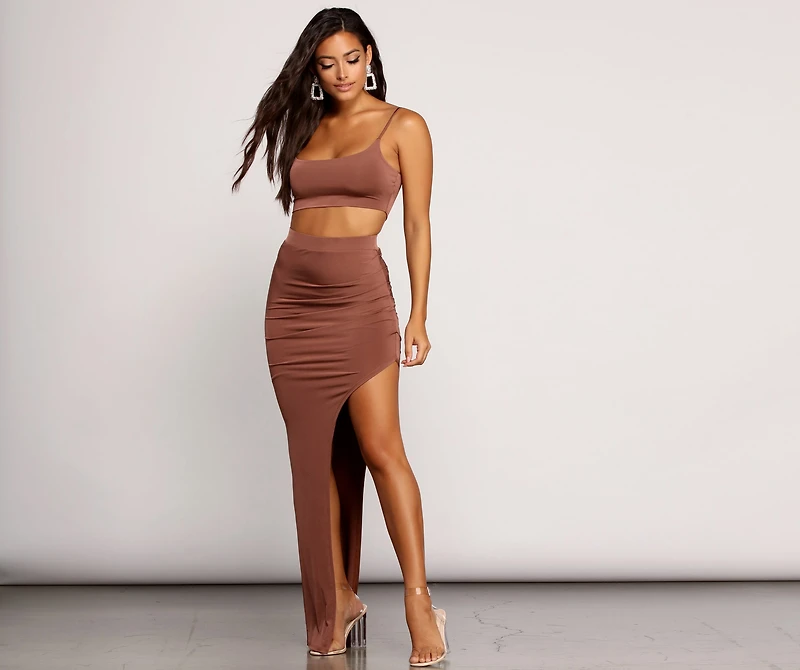 On Ice Seamless Crop Top