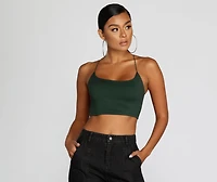 Strapped Style Crop Top