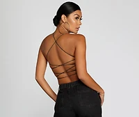 Strapped Style Crop Top