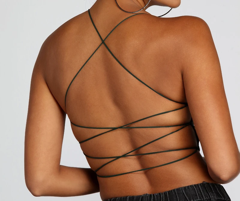 Strapped Style Crop Top