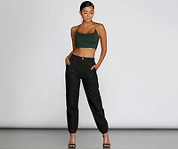 Strapped Style Crop Top