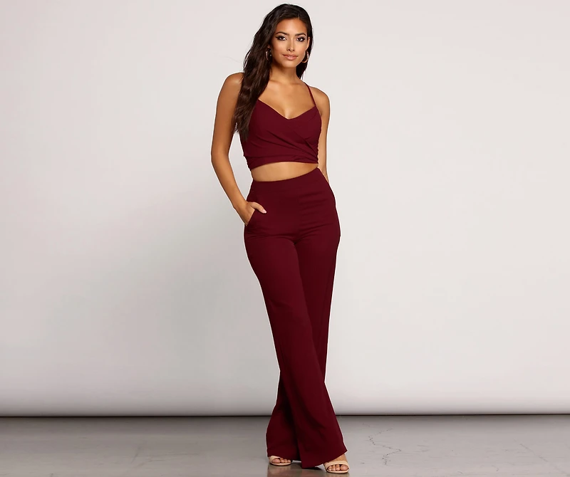 Start A Conversation Crop Top