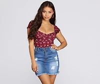 Captivating Florals Bodysuit