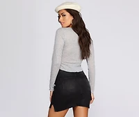 Sheer-ly Stylish Crop Top