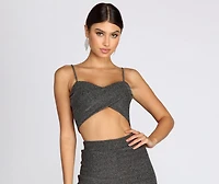 Bring The Drama Crop Top