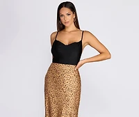 On It Cowl Neck Bodysuit