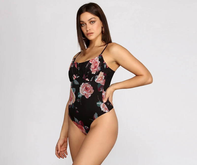Floral Babe Bodysuit