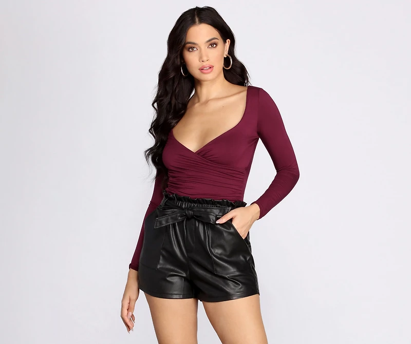 Wrapped Style Top