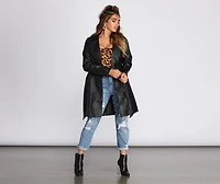 Lead The Way Leopard Print Bodysuit